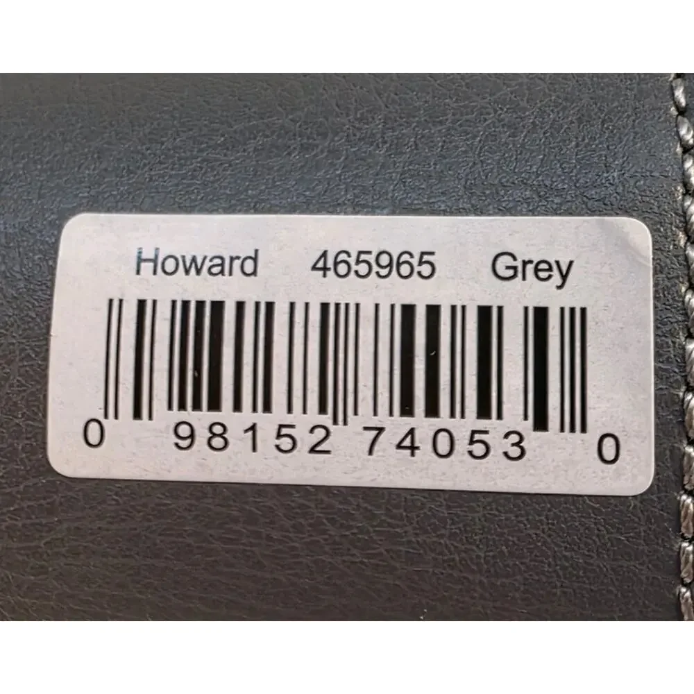 Wolf Howard Grey Leather Triple Watch Roll Traveling Jewelry Box New In Box